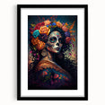 Floral Catrina Portrait – Day of the Dead Decorations
