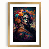 Floral Catrina Portrait – Day of the Dead Decorations
