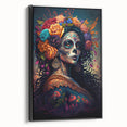 Floral Catrina Portrait – Day of the Dead Decorations