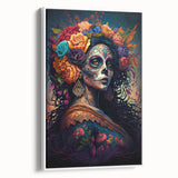 Floral Catrina Portrait – Day of the Dead Decorations
