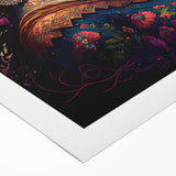 Floral Catrina Portrait – Day of the Dead Decorations