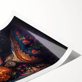 Floral Catrina Portrait – Day of the Dead Decorations