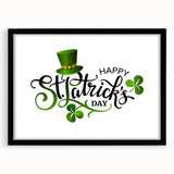 Lucky St. Patrick’s Day Wall Art - Irish Typography Print