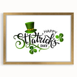 Lucky St. Patrick’s Day Wall Art - Irish Typography Print