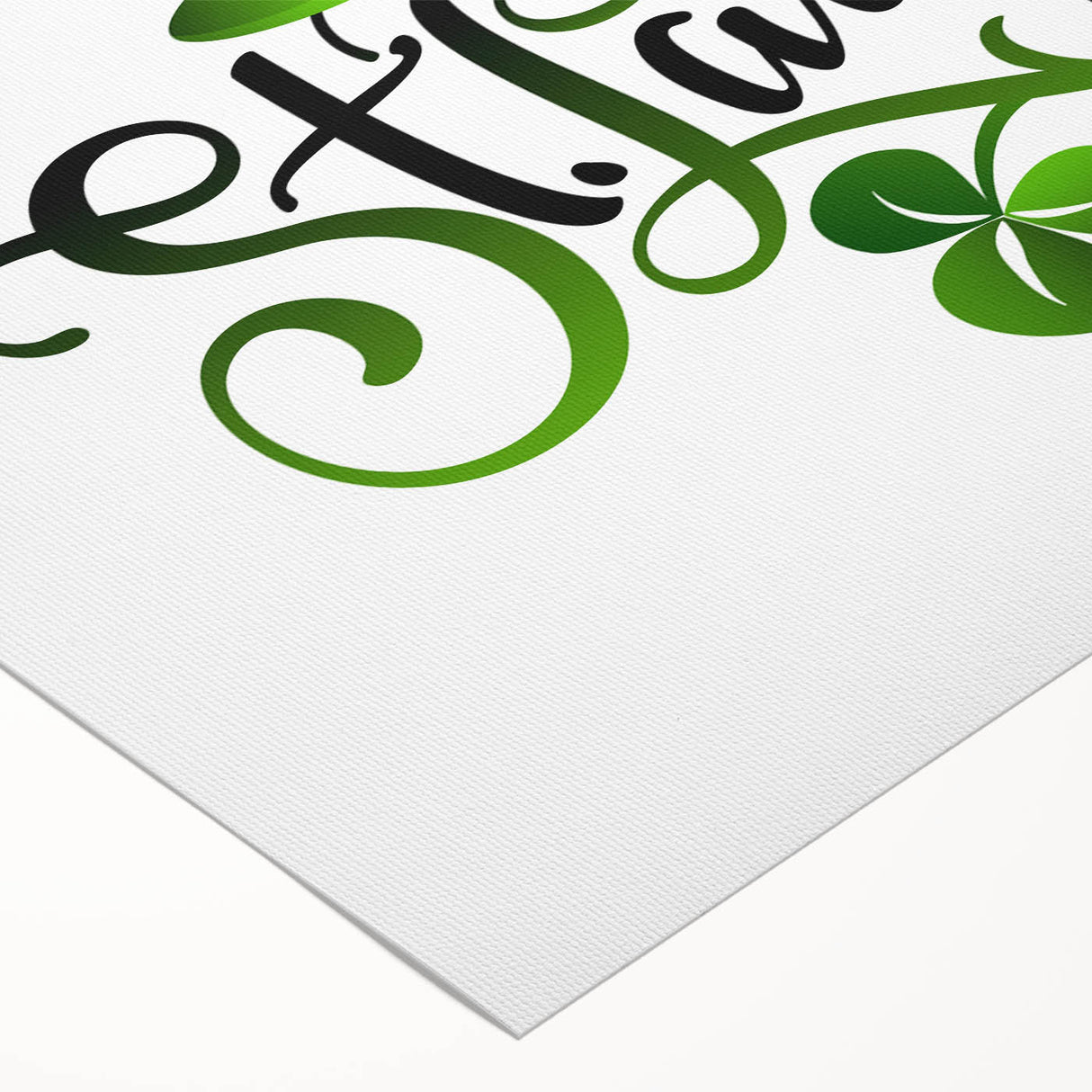 Lucky St. Patrick’s Day Wall Art - Irish Typography Print