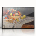 Apples and Grapes - Vibrant Still Life by Claude Monet