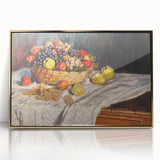 Apples and Grapes - Vibrant Still Life by Claude Monet
