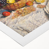 Apples and Grapes - Vibrant Still Life by Claude Monet