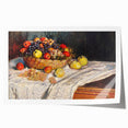 Apples and Grapes - Vibrant Still Life by Claude Monet