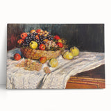 Apples and Grapes - Vibrant Still Life by Claude Monet