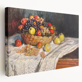 Apples and Grapes - Vibrant Still Life by Claude Monet