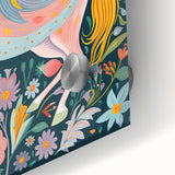 Whimsical Horse Kids Room Wall Art – Stretched Canvas for Kids