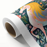 Whimsical Horse Kids Room Wall Art – Stretched Canvas for Kids