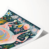 Whimsical Horse Kids Room Wall Art – Stretched Canvas for Kids