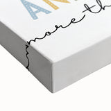 Braver Stronger Smarter Typography Art – Motivational Wall Decor