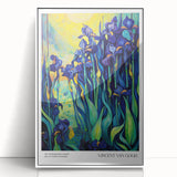 Acrylic print of Van Gogh-inspired impressionist painting in vibrant colors, ideal for modern art wall decor in a nursery.