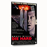 Retro Wall Art - Die Hard Vintage Action Movie Poster