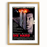 Retro Wall Art - Die Hard Vintage Action Movie Poster