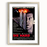 Retro Wall Art - Die Hard Vintage Action Movie Poster