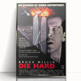 Retro Wall Art - Die Hard Vintage Action Movie Poster
