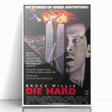 Retro Wall Art - Die Hard Vintage Action Movie Poster