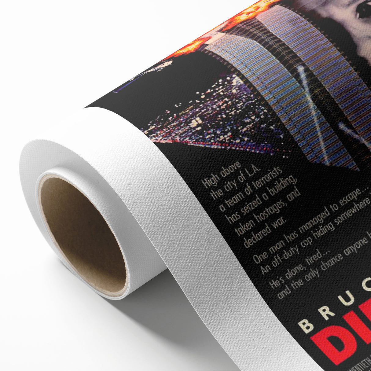Retro Wall Art - Die Hard Vintage Action Movie Poster