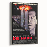 Retro Wall Art - Die Hard Vintage Action Movie Poster