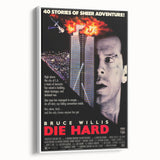 Retro Wall Art - Die Hard Vintage Action Movie Poster