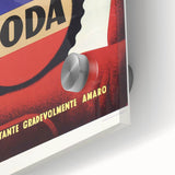 Cinzano Soda Retro Advertisement Vintage Poster Art - Mid-Century Print