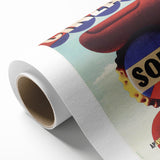 Cinzano Soda Retro Advertisement Vintage Poster Art - Mid-Century Print