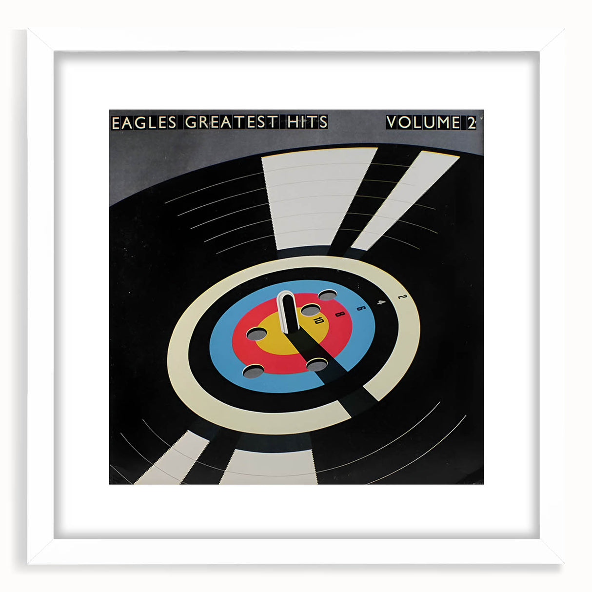 Retro Wall Art – Eagles Greatest Hits Volume 2 Canvas Print