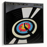 Retro Wall Art – Eagles Greatest Hits Volume 2 Canvas Print