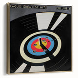 Retro Wall Art – Eagles Greatest Hits Volume 2 Canvas Print