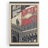 Arctic Monkeys Brooklyn Steel Poster – Retro Concert Wall Art