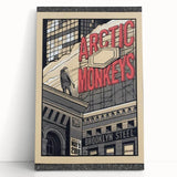 Arctic Monkeys Brooklyn Steel Poster – Retro Concert Wall Art