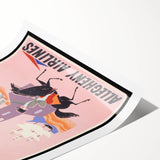 Boston Retro Travel Poster | Vintage City & Sailing Art