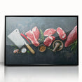 Steakhouse Butcher Art – Premium Kitchen Canvas & Wall Print
