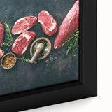 Steakhouse Butcher Art – Premium Kitchen Canvas & Wall Print