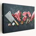 Steakhouse Butcher Art – Premium Kitchen Canvas & Wall Print