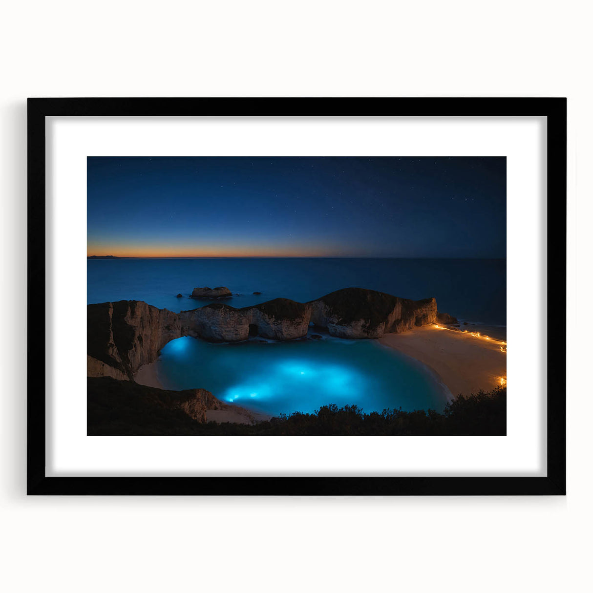 Abstract art print featuring vibrant Caribbean scenery on a textured, extra large canvas, ideal for living room decor.