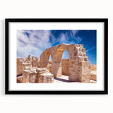 Abstract art print of a vibrant, colorful European scenery on a textured, extra large canvas, ideal for living room decor.