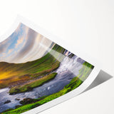 Extra large wall art featuring line art flowers in black and white, ideal for large living room wall decor.