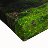 Large art of an Icelandic landscape in black and white on stretched canvas, ideal for bedroom wall decor.