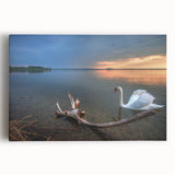 Black and white photograph of a European cityscape on stretched canvas, suitable as kitchen wall art or for bedroom ambiance.