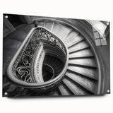 Acrylic print of the Vatican scenery in muted earth tones, suitable for dining room or bedroom decor.