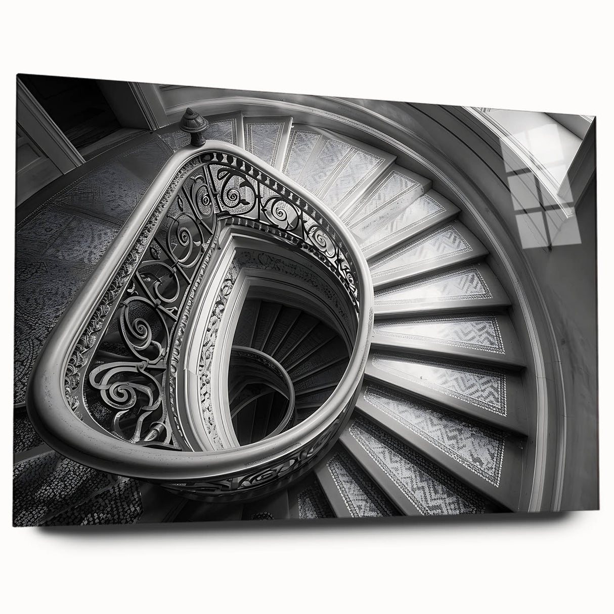 Acrylic print of the Vatican scenery in soft pastel shades, ideal for bedroom or dining room art.