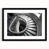 Extra large framed abstract print of colorful, textured Vatican scenery, ideal for living room decor.