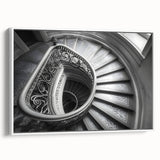 Vintage poster art of the Vatican with vibrant colors on a framed canvas, ideal for living room decor.