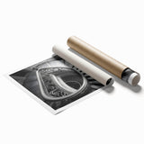 Extra large rolled print of the Vatican scenery with muted earth tones, ideal for classy bathroom wall art.