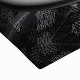 Large black and white landscape art painting of the Vatican on stretched canvas, ideal for bedroom wall decor.